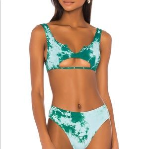 Frankies Bikinis Briar Top & Gio Bottom Emerald